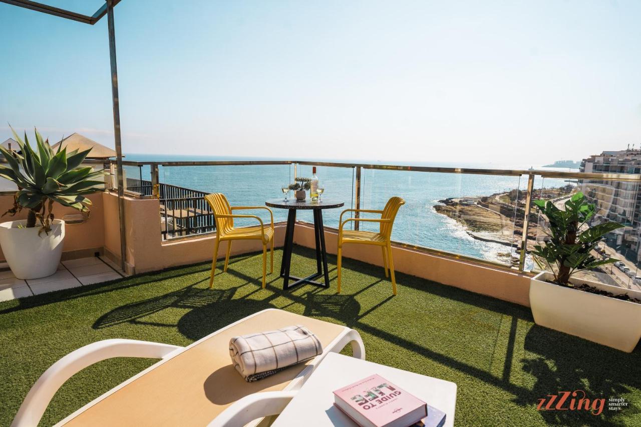 Gorgeous Seaviews From A Stunning Sliema Studio Exterior photo